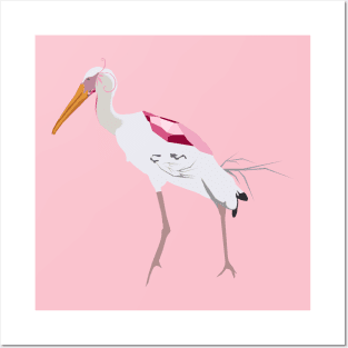 Stork Posters and Art